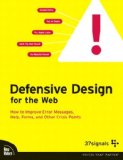 37signals's Defensive Design for the Web